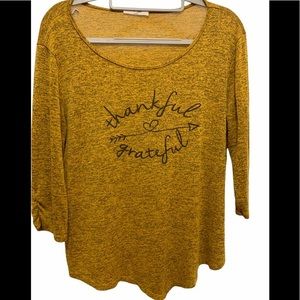 Rue Juju Thankful Grateful Top Size L